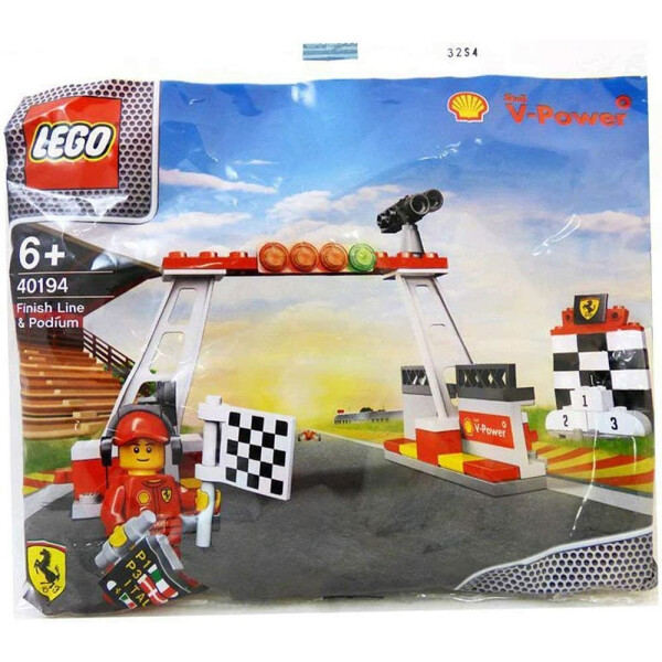 LEGO® 40194 - Shell V-Power Finish Line & Podium Polybag