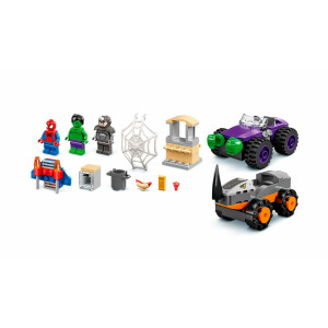LEGO&reg; Marvel Spiderman 10782 - Hulks und Rhinos Truck-Duell