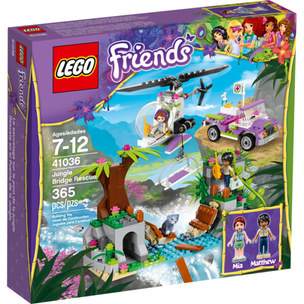 LEGO® Friends 41036 - Rettung auf der Dschungelbrücke