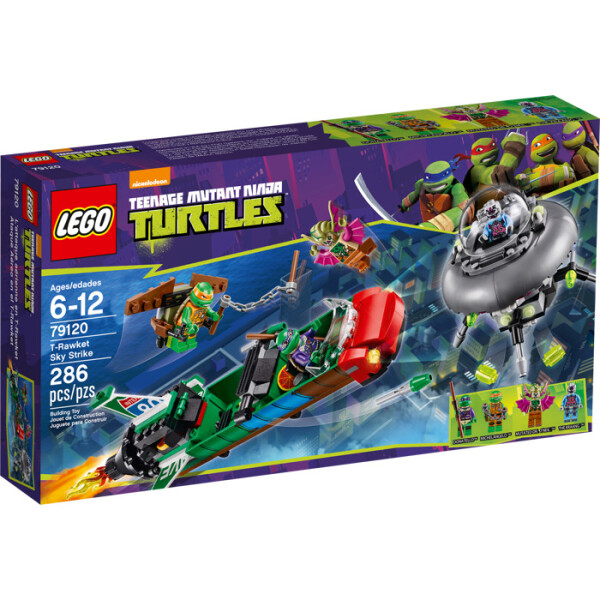 LEGO® Teenage Mutant Ninja Turtles™ 79120 T-Rawket Attacke aus der Luft