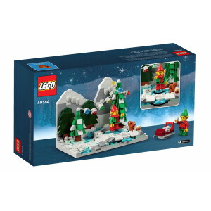LEGO&reg; 40564 - Weihnachtselfen-Szene