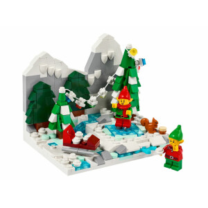 LEGO&reg; 40564 - Weihnachtselfen-Szene