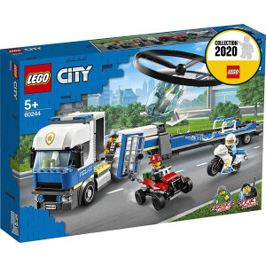 LEGO® City 60244 - Polizeihubschrauber-Transport