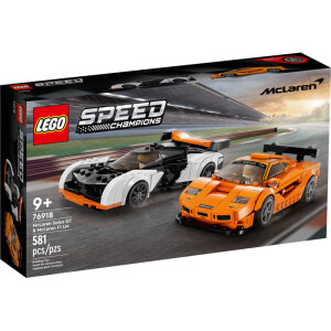LEGO&reg; Speed Champions 76918 - McLaren Solus GT &amp; McLaren F1 LM