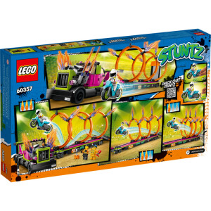 LEGO® City 60357 - Stunttruck mit Feuerreifen-Challenge