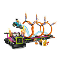 LEGO&reg; City 60357 - Stunttruck mit Feuerreifen-Challenge