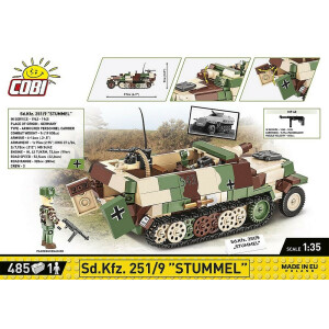 COBI 2283 - Sd.Kfz. 251/9 Stummel