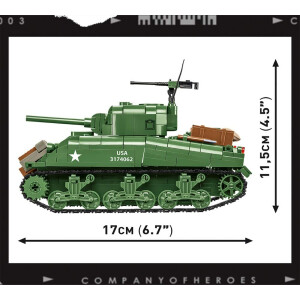 COBI 3044 - Panzer Sherman M4A1