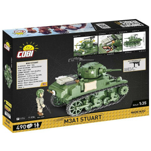 COBI 3048 - Panzer M3A1 Stuart