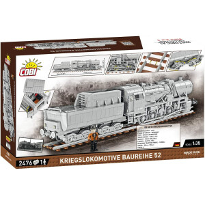 COBI 6281 - Kriegslokomotive Baureihe 52