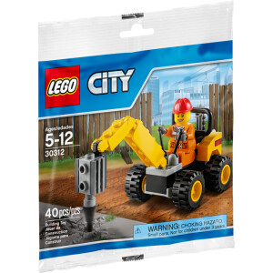 LEGO&reg; City 30312 - Abrissbohrer