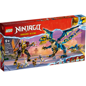 LEGO&reg; Ninjago&reg; 71796 - Kaiserliches Mech-Duell gegen den Elementardrachen