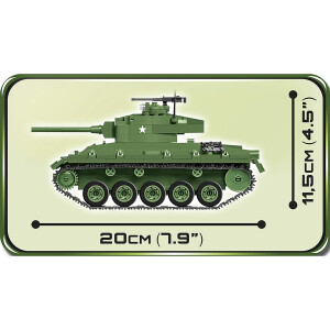 COBI 2543 - Panzer M24 Chaffee