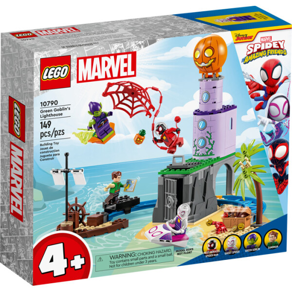 LEGO® Marvel Spiderman 10790 - Spideys Team an Green Goblins Leuchtturm