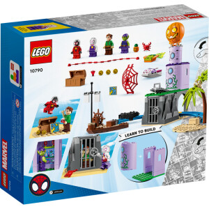LEGO&reg; Marvel Spiderman 10790 - Spideys Team an Green Goblins Leuchtturm