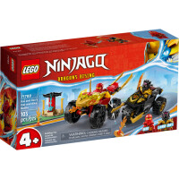 LEGO&reg; Ninjago&reg; 71789 - Verfolgungsjagd mit Kais Flitzer und Ras Motorrad