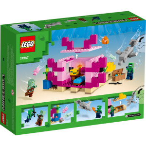 LEGO&reg; Minecraft&reg; 21247 - Das Axolotl-Haus