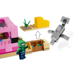 LEGO&reg; Minecraft&reg; 21247 - Das Axolotl-Haus
