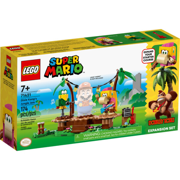 LEGO® Super Mario™ 71421 - Dixie Kongs Dschungel-Jam – Erweiterungsset