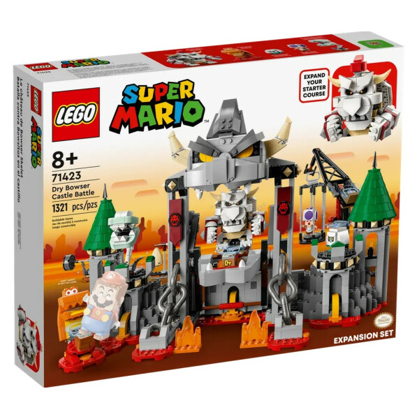 LEGO® Super Mario™ 71423 - Knochen-Bowsers Festungsschlacht – Erweiterungsset