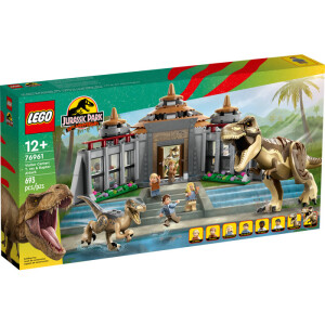 LEGO&reg; Jurassic World&trade; 76961 - Angriff des T. rex und des Raptors aufs Besucherzentrum