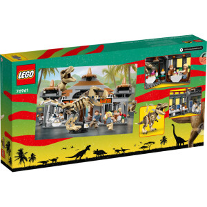LEGO&reg; Jurassic World&trade; 76961 - Angriff des T. rex und des Raptors aufs Besucherzentrum