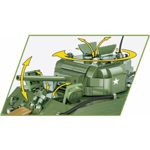 COBI 2570 - Panzer M4A3 Sherman