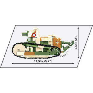 COBI 2991 - Panzer Renault FT