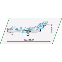 COBI 2424 - MiG-17 NATO Code "Fresco"