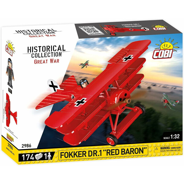 COBI 2986 - Fokker Dr.1 Red Baron