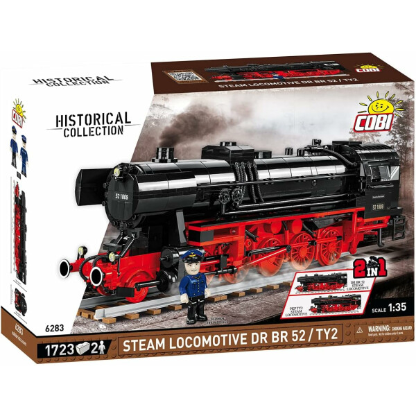 COBI 6283 - DR BR 52/TY2 Steam Locomotive