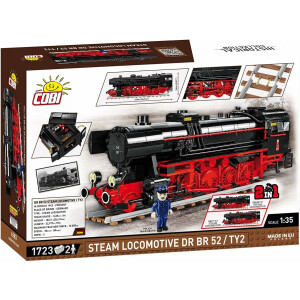 COBI 6283 - DR BR 52/TY2 Steam Locomotive