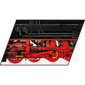 COBI 6283 - DR BR 52/TY2 Steam Locomotive