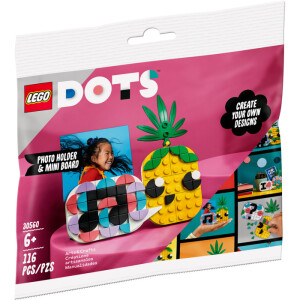 LEGO® DOTS 30560 - Ananas Fotohalter & Mini-Tafel...