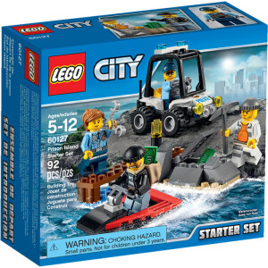LEGO&reg; City 60127 - Gef&auml;ngnisinsel-Polizei Starter-Set