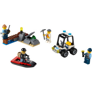 LEGO&reg; City 60127 - Gef&auml;ngnisinsel-Polizei Starter-Set