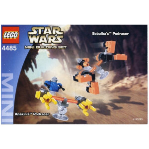 LEGO&reg; Star Wars&trade; 4485 - Sebulbas Podracer &amp; Anakins Podracer