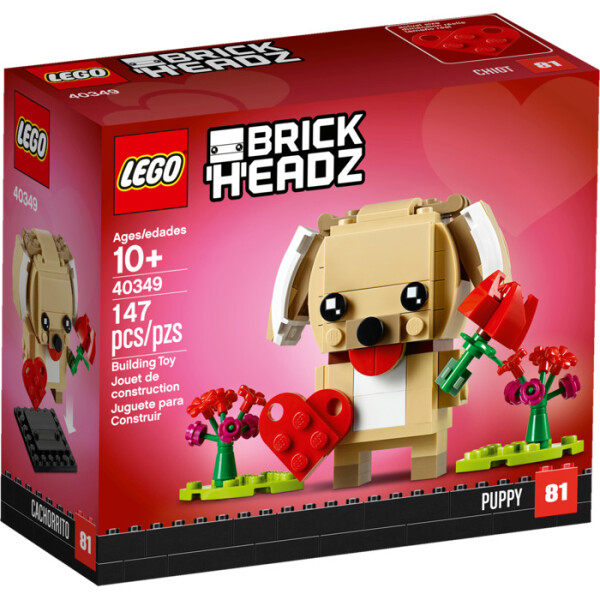 LEGO® BrickHeadz™ 40349 - Valentinstag-Welpe