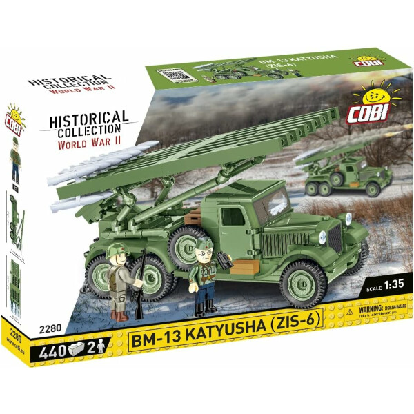 COBI 2280 - BM-13 Katyusha (ZIS-6) Raketenwerfer