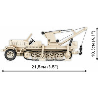 COBI 2281 - Sd.Kfz. 9/1 Famo Halbkettenfahrzeug