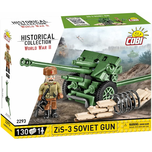 COBI 2293 - ZiS-3 76 mm Divisional Gun M1942