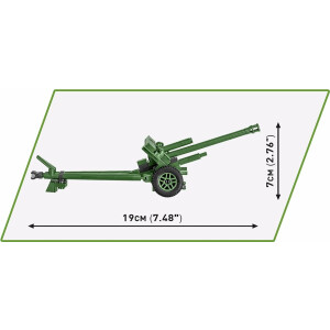 COBI 2293 - ZiS-3 76 mm Divisional Gun M1942