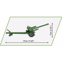COBI 2293 - ZiS-3 76 mm Divisional Gun M1942