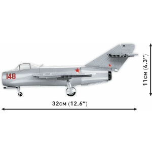 COBI 2416 - Kampfflugzeug MiG-15 Fagot