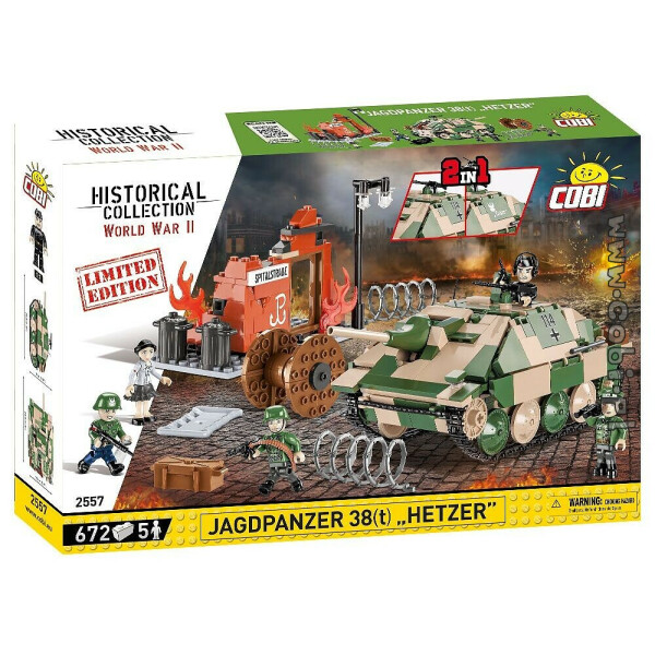 COBI 2557 - Jagdpanzer 38(t) Hetzer - Limitierte Auflage