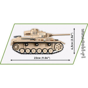COBI 2561 - Panzer III Ausf. J &amp; Field Workshop - Limitierte Auflage