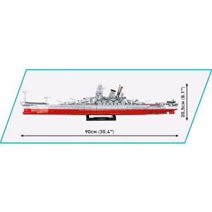 COBI 4847 - Battleship Yamato - Executive Edition