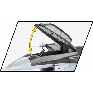 COBI 5815 - Kampfflugzeug F-16D Fighting Falcon