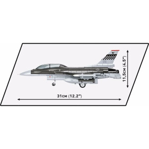 COBI 5815 - Kampfflugzeug F-16D Fighting Falcon
