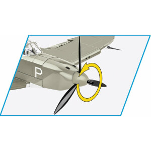 COBI 5746 - Kampfflugzeug Bell P-39D Airacobra